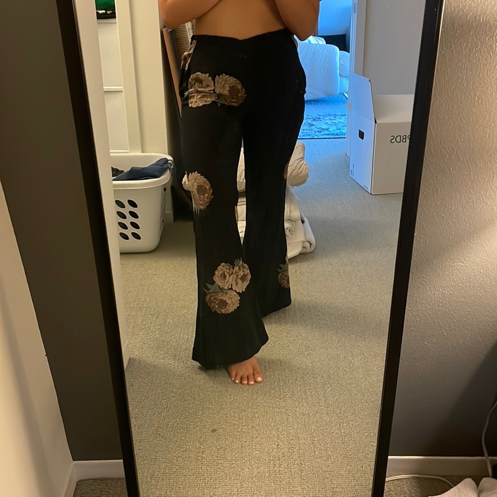 Stone cold fox silk pant